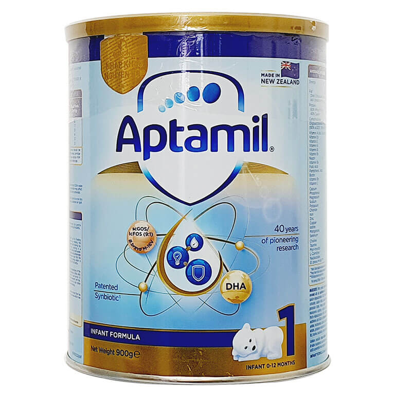 Sữa Aptamil New Zealand số 1 900g (0-12 tháng) - TopMilk
